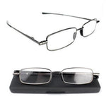Kompakte Falt-Lesebrille für Herren und Damen