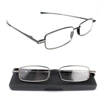 Kompakte Falt-Lesebrille für Herren und Damen