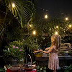 Enchanting LED light chain for festive occasions