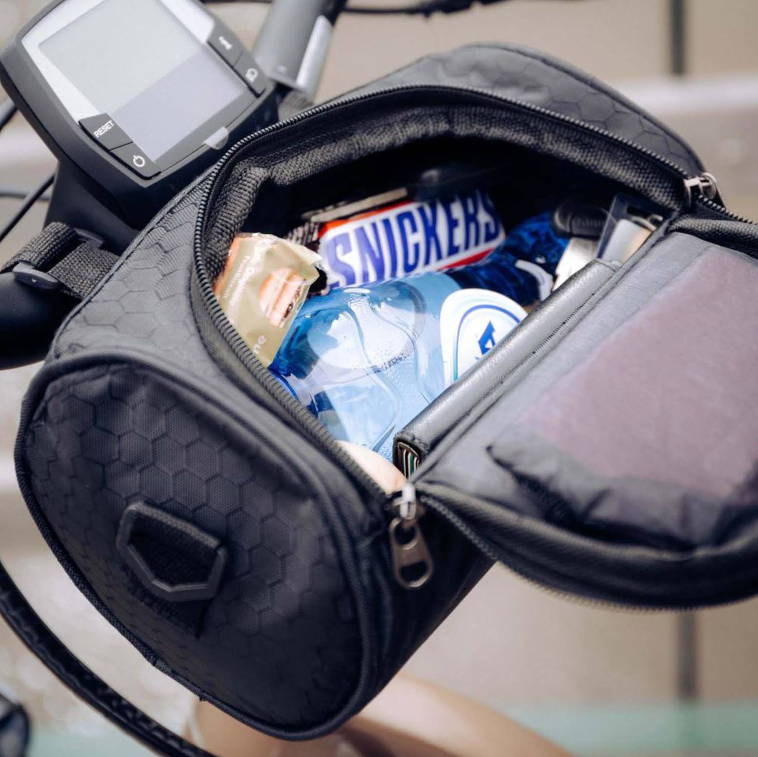 Wasserdichte Fahrradtasche mit Handyfenster – Verstellbare Lenkertasche
