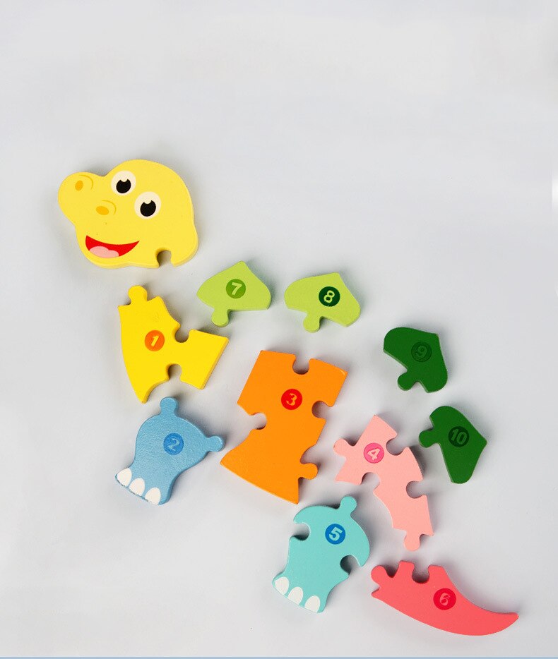 Tierpuzzle für neugierige Kinder - Entdecker-Puzzle