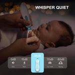 Elektrischer Nagelpfleger für Babys mit Sicherheitsstopp und LED-Beleuchtung, 21-teiliges Set