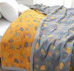 Natürliche Eleganz: Ginkgo Tagesdecke für Ihr Zuhause