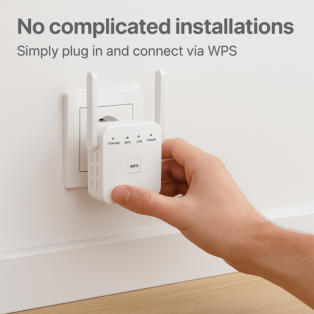 SmarteSignal | 5G WiFi Verstärker – Optimaler Empfang für Ihr Zuhause