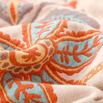 Gemusterte Boho-Decke aus 100% Baumwolle | Stilvolle Wohntextilien