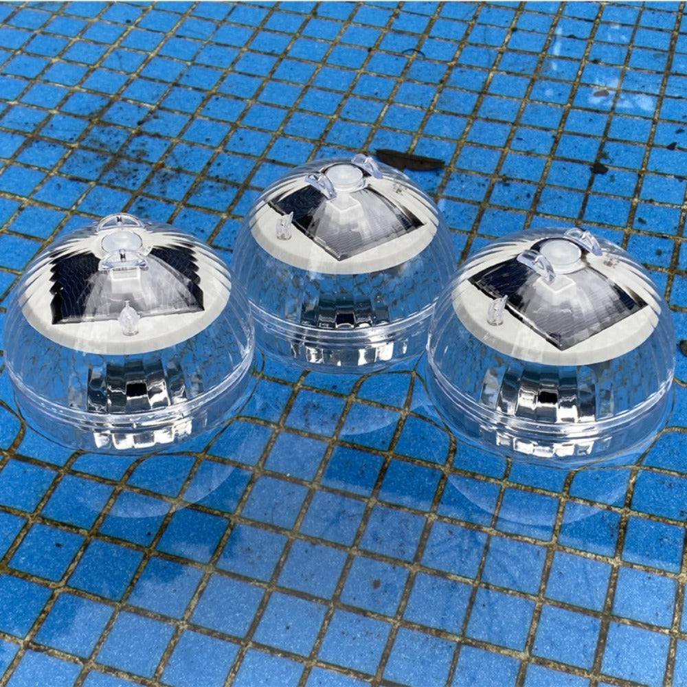 Solarbetriebene Schwimmlichter – Wetterfeste LED-Kugeln mit Farbwechsel