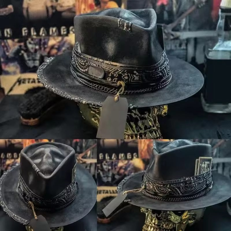 Handgefertigte Beanie mit Totenkopf-Design für individuellen Streetstyle
