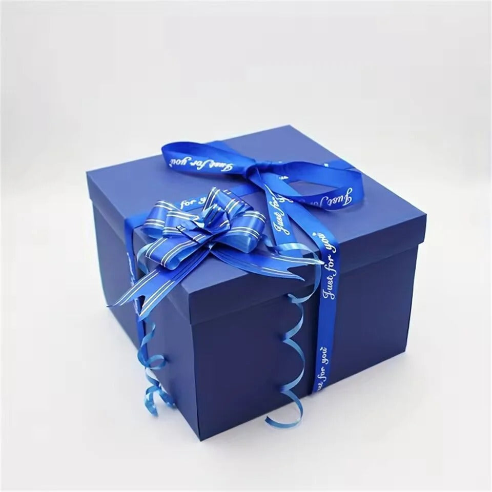 Überraschungsgeschenkbox mit Süßigkeiten und Schokolade – Exklusives Geschenk