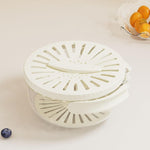 Practical 2-in-1 Fruit and Vegetable Washer with Storage