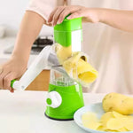 Efficient Vegetable Slicer and Grater – Practical Rotary Grater for Quick Cooking