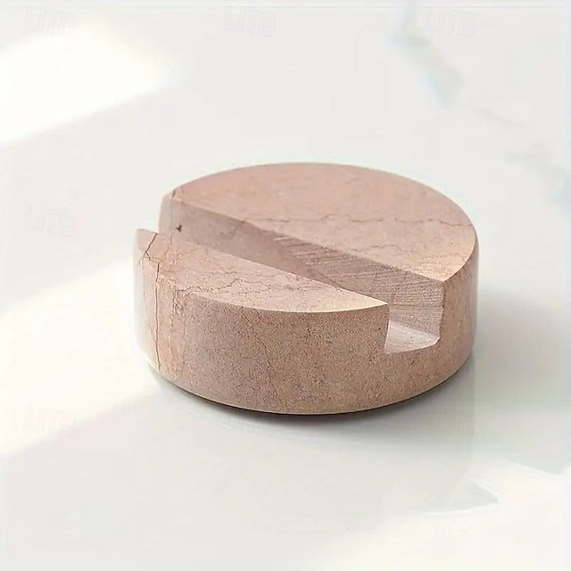 Stylish Smartphone Holder Made of Natural Stone – Waterproof and Practical for Home & Office