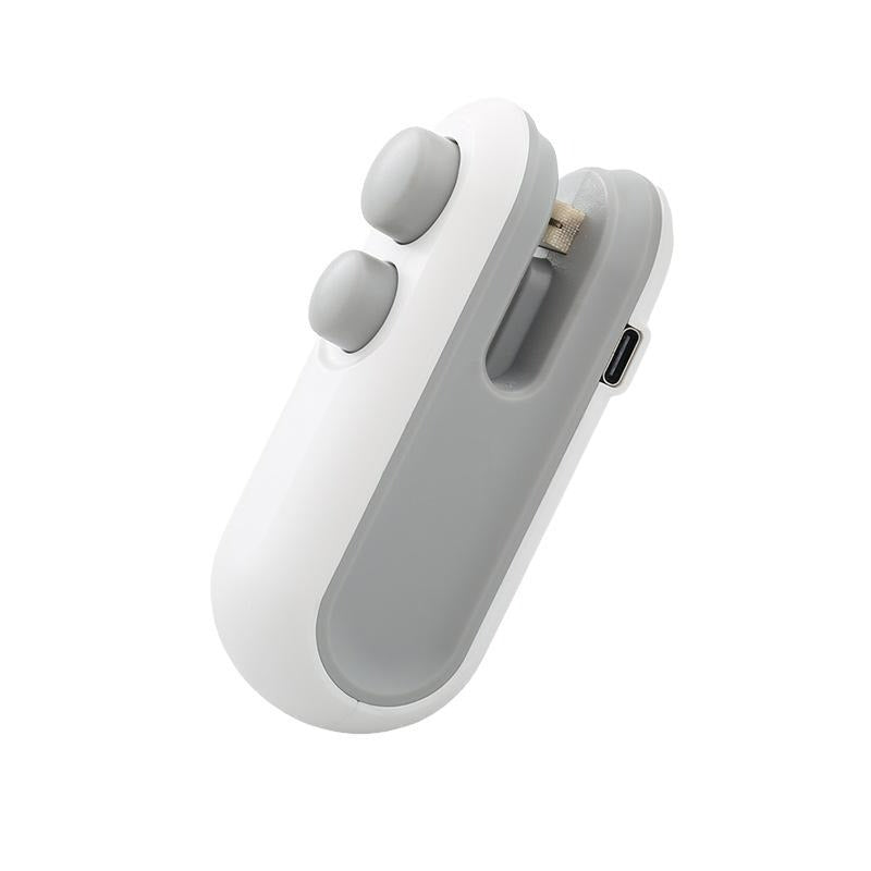 Practical Mini Bag Sealer and Cutter – Rechargeable Kitchen Appliance