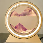 Fascinating Sand Art LED Table Lamp – Soothing Lighting for Home and Office