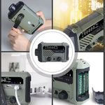 Survivor – Multifunctional Emergency Radio with Solar Power and Hand Crank