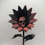 Fantasievolle SonnenblumenSkulptur – Buntes 3D Design für Ihr Zuhause