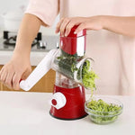 Efficient Vegetable Slicer and Grater – Practical Rotary Grater for Quick Cooking