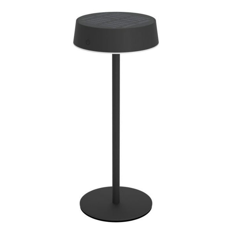 Dimmable Solar Table Lamp with 3 Light Colors – Waterproof for Indoor and Outdoor Use