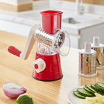 Efficient Vegetable Slicer and Grater – Practical Rotary Grater for Quick Cooking