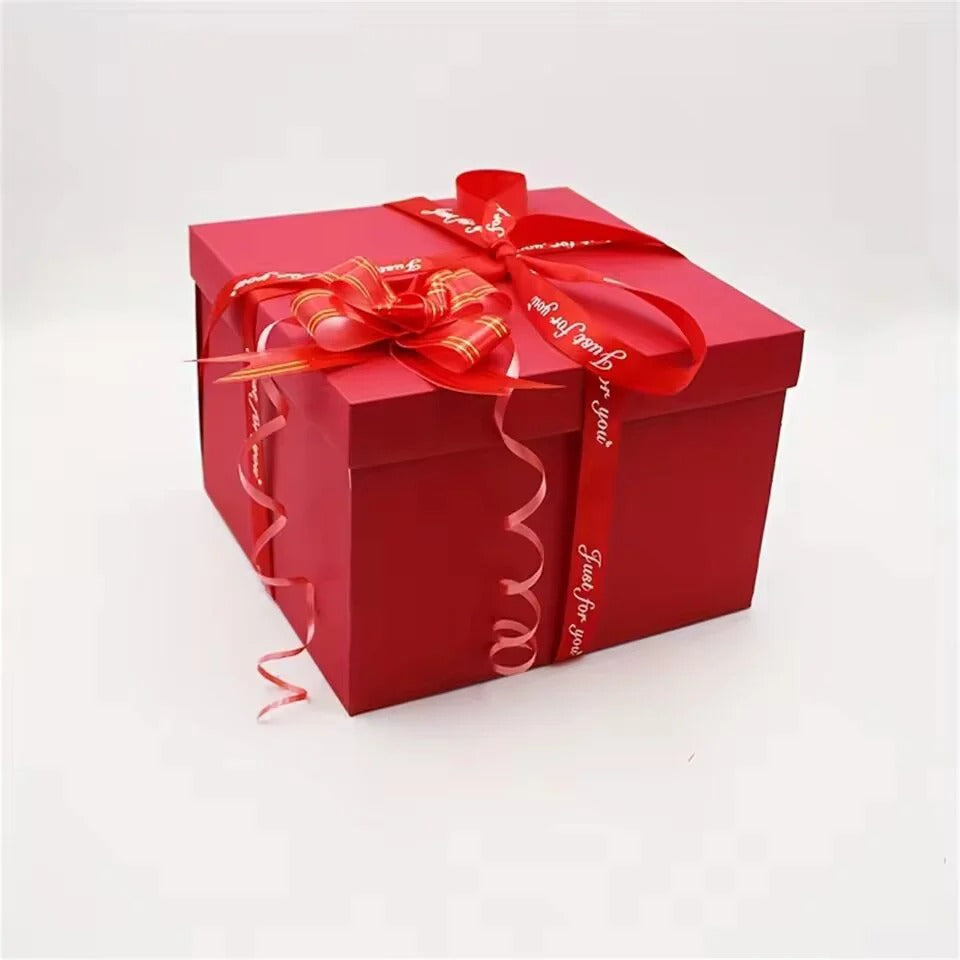 Überraschungsgeschenkbox mit Süßigkeiten und Schokolade – Exklusives Geschenk