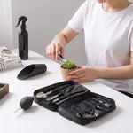 Compact Tool Set for Caring for Indoor Mini Plants