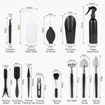 Compact Tool Set for Caring for Indoor Mini Plants