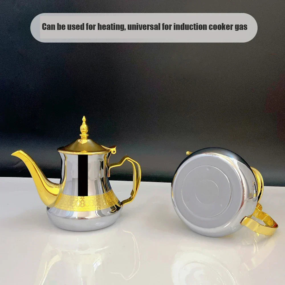 Induktionswasserkocher aus Edelstahl im arabischen Stil