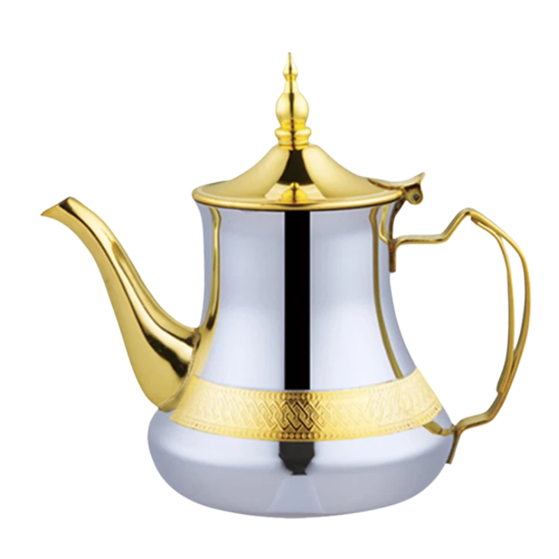 Induktionswasserkocher aus Edelstahl im arabischen Stil