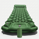 Inflatable Sleeping Pad for Camping with Integrated Pump