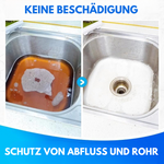 Schnell wirkender Abflussreiniger für verstopfte Rohre