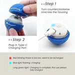 Rechargeable Bouncing Ball for Dogs - Interactive Play Toy