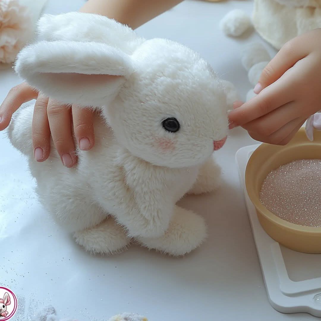Plush Bunny for Kids - Interactive Toy with Realistic Movements and Sounds