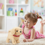 Interactive Plush Dog Toy for Kids – Movable and Engaging