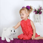 Interactive Plush Dog Toy for Kids – Movable and Engaging