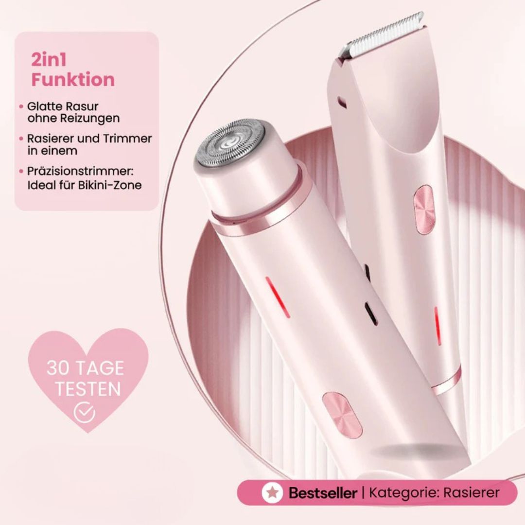 Sanfter Intimrasierer für Damen – Rasieren ohne Irritationen