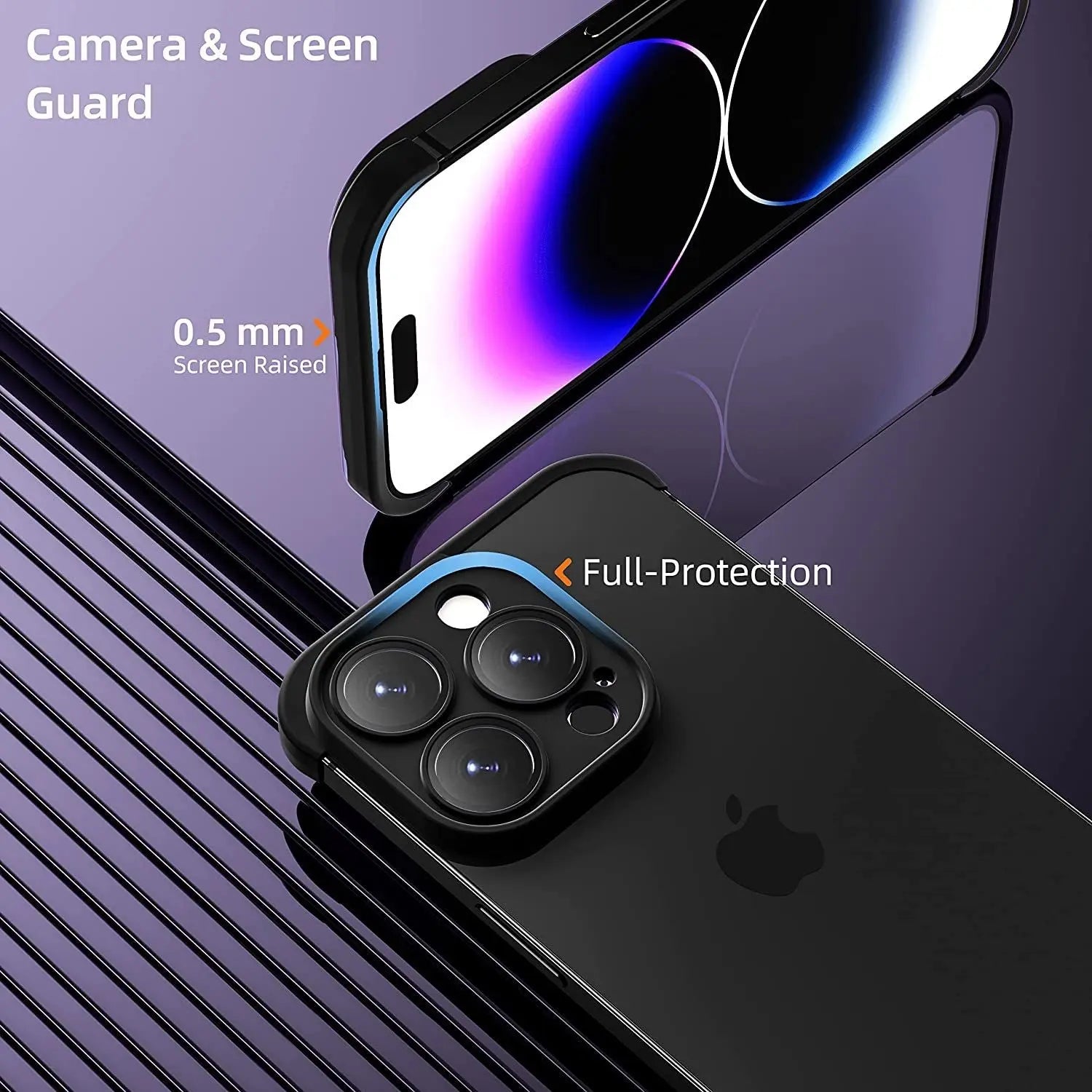 MaxiShield | Ultimative iPhone Schutzhülle mit Erhöhten Kanten