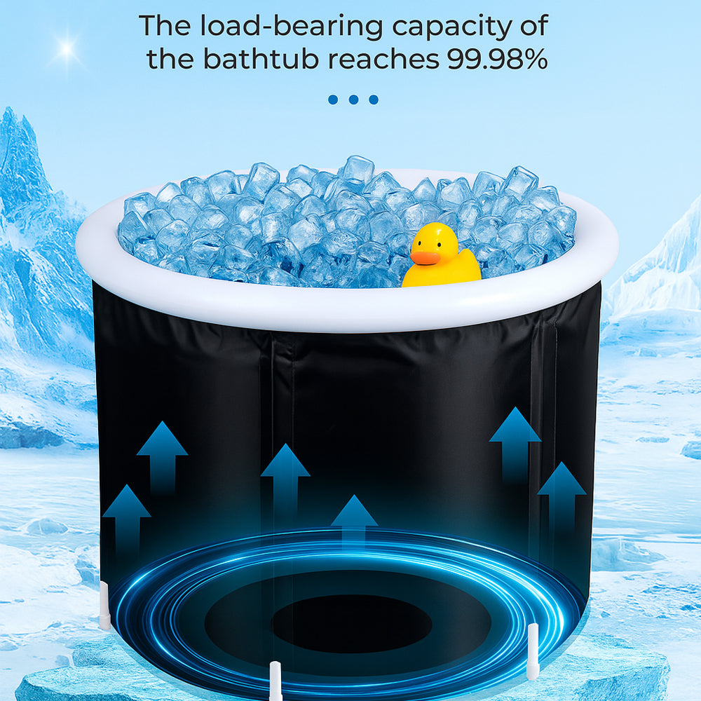 Eisbad mit Isolierung – 350L, strapazierfähiges PVC