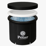 Eisbad mit Isolierung – 350L, strapazierfähiges PVC