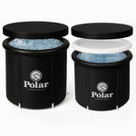 Eisbad mit Isolierung – 350L, strapazierfähiges PVC