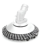 Robuster Bürstenkopf für Ihren Trimmer – Unkraut effektiv entfernen