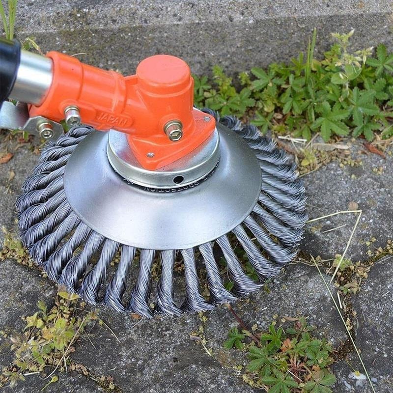 Effiziente Unkrautentfernung – Metallkabel mit 36 Köpfen