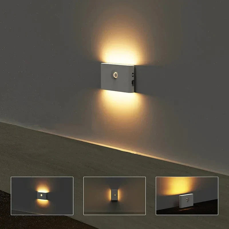 Kabellose LED-Nachtlichter mit Bewegungssensor und USB-Akku