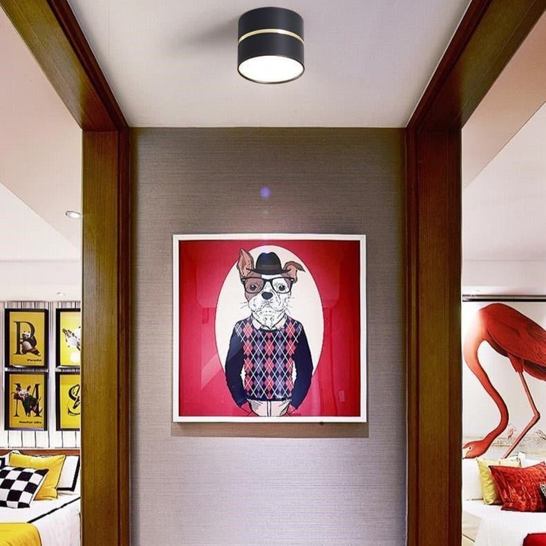 Stylish LED Ceiling Spotlight with Flexible Light Design