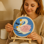 Calming Embroidery Kit for a Creative Break
