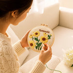 Calming Embroidery Kit for a Creative Break