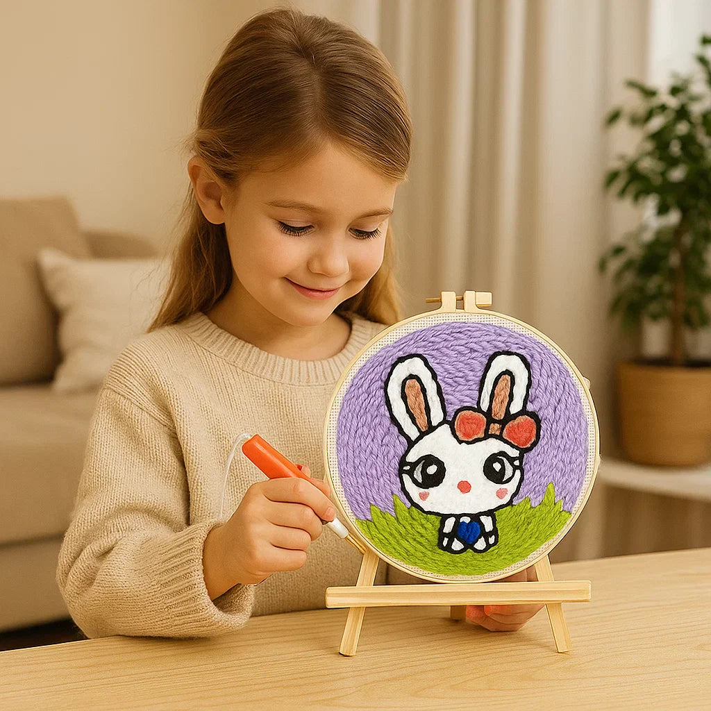 Calming Embroidery Kit for a Creative Break
