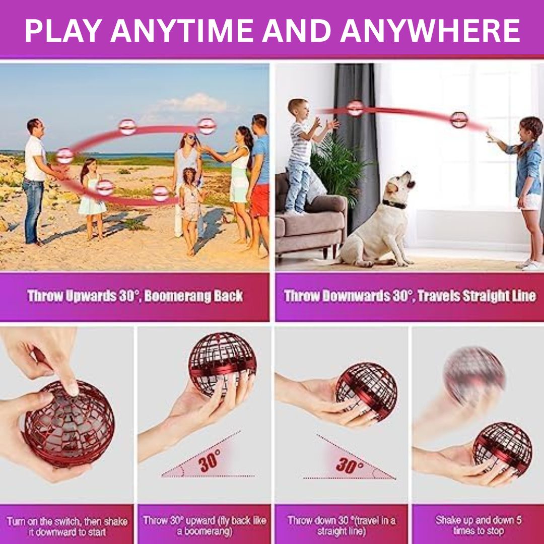 Schwebender Ball für interaktives Spielen