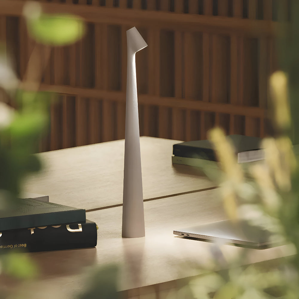 Moderne kabellose LED Tischlampe für elegantes Licht