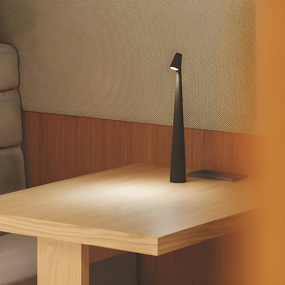 Moderne kabellose LED Tischlampe für elegantes Licht