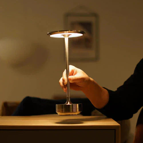 Kabellose LED Tischleuchte mit Dimmer – Gemütliches Licht für jeden Raum
