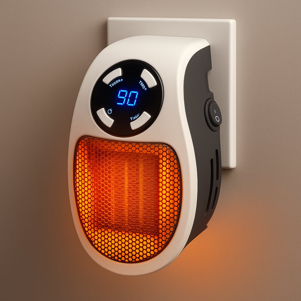 Kompakter Keramik Heizlüfter für schnelle Wärme